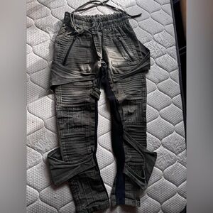 DEMOBAZA Medium Men’s Trousers Dark Green